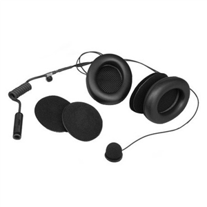 Kit micro + haut parleurs Stilo avec coquilles anti-bruit pour casque intégral