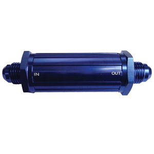Filtre à essence QSP Mâle D06 en aluminium   -   Bleu