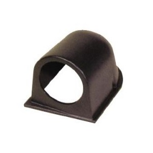 Support PVC noir RedSpec pour 1 manomètre Ø 52mm