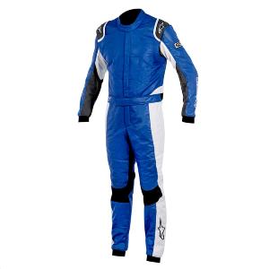 Combinaison FIA Alpinestars GP Tech - Bleu/Argent