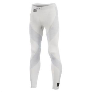 Pantalon/Caleçon FIA Alpinestars ZX Evo - Blanc/Gris