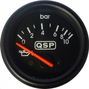 Manomètre de pression d'huile QSP 52mm
