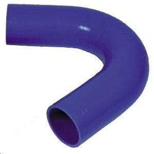 Durite silicone coudée à 135° RedSpec