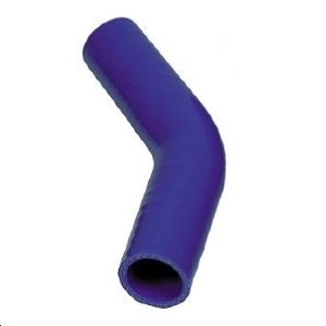 Durite silicone coudée à 45° RedSpec