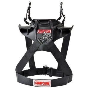 Simpson Hybrid Sport avec attaches type clip HANS - Taille L