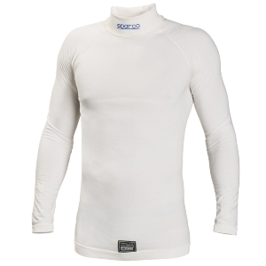 T-shirt FIA manches longues Sparco Delta RW-6 - Blanc
