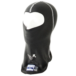 Cagoule FIA ouverte Turn One Pro - Noir/Gris