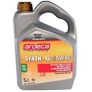 Huile moteur Ardeca Syn Tec 5W-40 5L