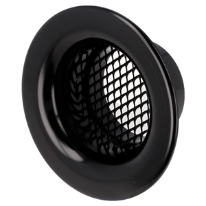 Grille pour écope de refroidissement QSP ronde 51mm - Noir