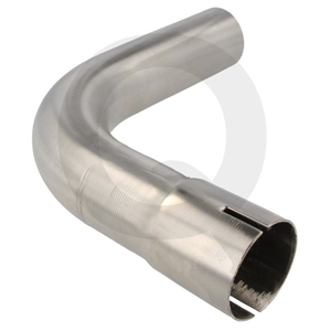 Coude d'échappement QSP 90° 63mm - Inox