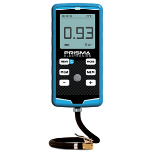 Manomètre digital Prisma HPM4 pour contrôle de pression de pneu - 0 à 5 bars