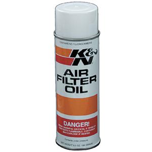 Huile K&N en spray 400ml pour filtres à air