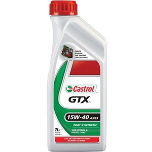 Huile moteur Castrol GTX High Mileage 15W40 1L