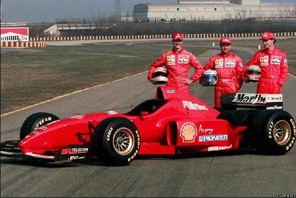 Schumacher chez Ferrari en 1996 !