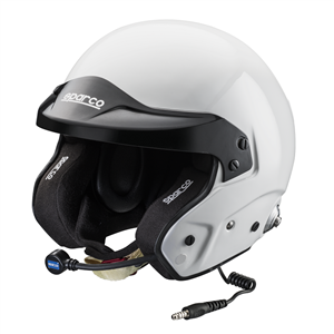 Casque FIA Jet Sparco Pro RJ-3i Kevlar/Fiberglass avec Intercom