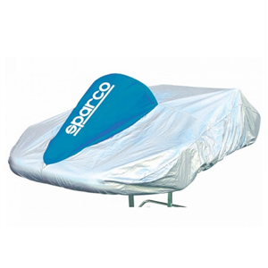 Housse de protection karting Sparco - Gris/Bleu