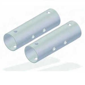 Manchons de montage perforés 45mm  (2pcs)