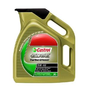 Huile moteur Castrol Edge Turbo Diesel 5W40 5L