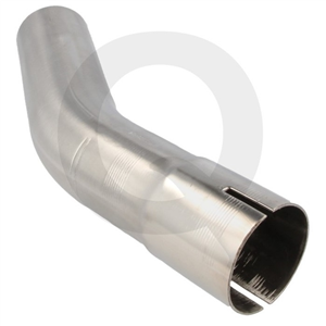 Coude d'échappement QSP 30° 76mm - Inox