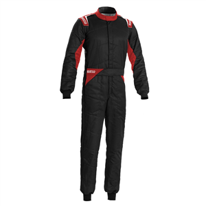 Combinaison FIA Sparco Sprint - Noir/Rouge