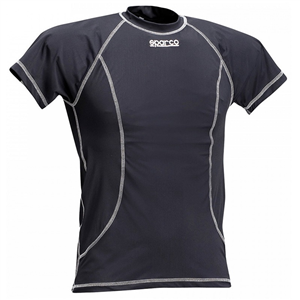 T-Shirt manches courtes Sparco Basic - Noir