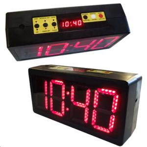 Chronomètre/Horloge digitale grand affichage QSP à LEDs