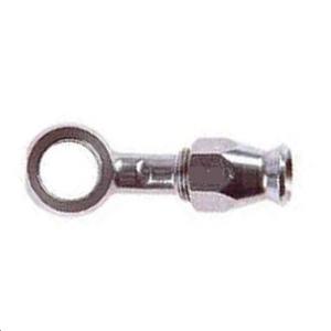 Banjo QSP 20° long 11,2mm pour durite D03   -   Inox