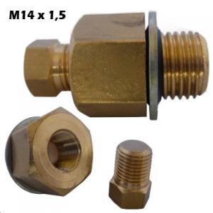 Adaptateur bouchon de vidange M14x1,5 - 1/8 NPT