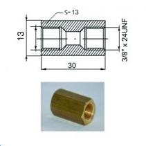 Connecteur femelle 3/8''UNF convexe