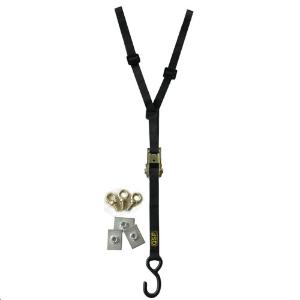 Sangle d'accrochage QSP pour roue de secours - Noir