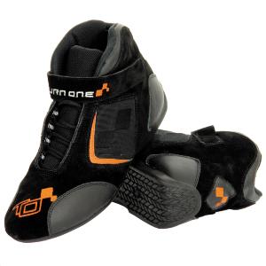 Bottines Turn One Trend - Noir/Orange