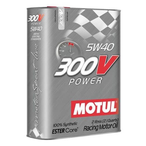 [MOT300V5W402L] Huile moteur Motul 300V Competition 5W40 2L