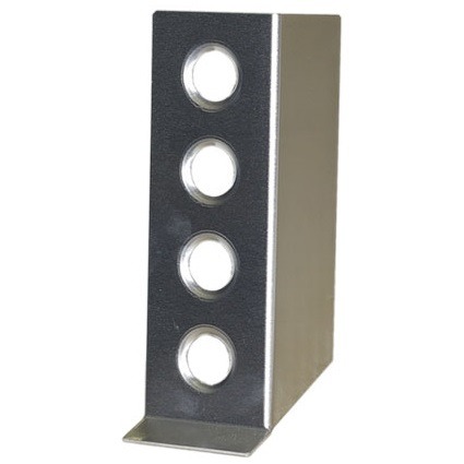 [QFOOTDR1] Repose-pied pilote QSP universel - Aluminium