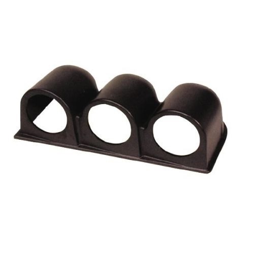 [RS6460026] Support PVC noir RedSpec pour 3 manomètres Ø 52mm