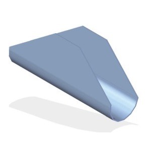 [SP00798SP2] Kit de 4 équerres de renfort à souder - Acier