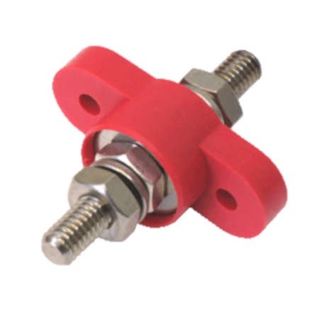 [TECTR77237N02] Passe cloison pour câble de batterie M10   -   Rouge